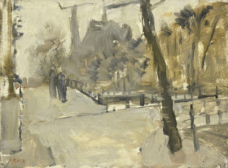 The Leidsegracht in Amsterdam, George Hendrik Breitner